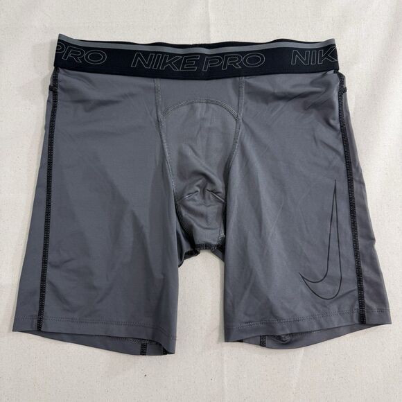 NIKE PRO Dri-FIT Mens Compression SHORTS - DD1917-068 - Iron Grey - Large - Picture 1 of 7